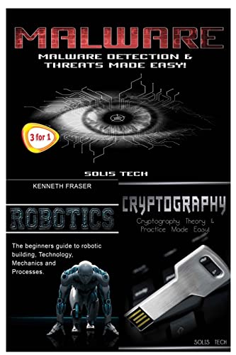Malware + Robotics + Cryptography cover