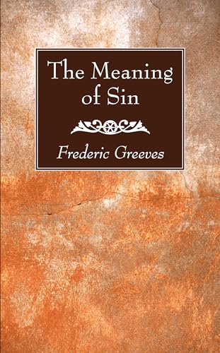The Meaning of Sin