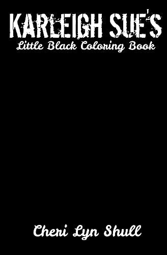 Karleigh Sue's Little Black Coloring Book cover