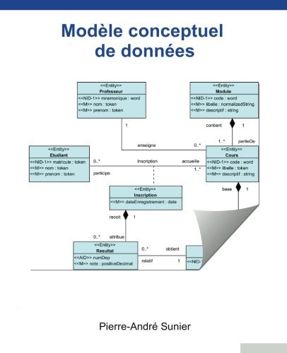 Modèle conceptuel de données cover