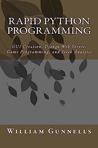 Rapid Python Programming cover