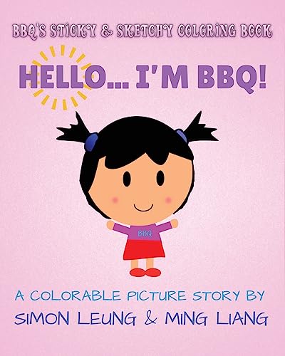 BBQ's Sticky & Sketchy Coloring Book cover