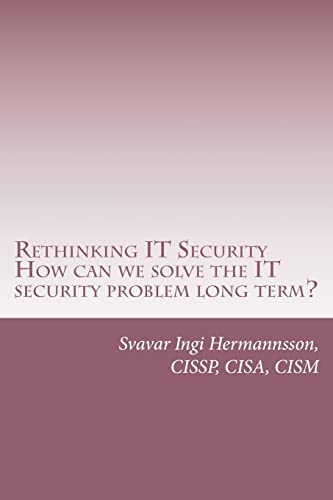 Rethinking It Security cover