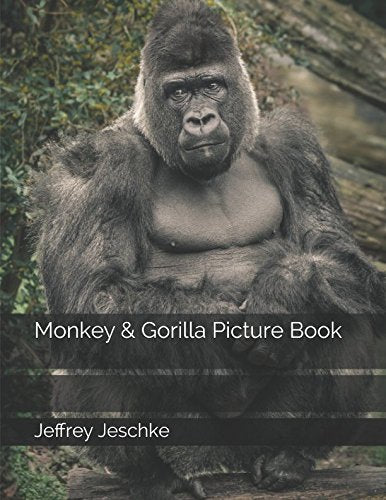 Monkey and Gorilla Picture Book cover