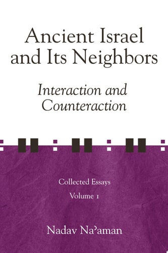 Ancient Israel and Its Neighbors cover