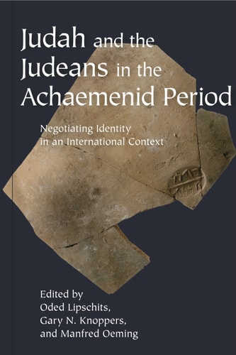 Judah and the Judeans in the Achaemenid Period cover
