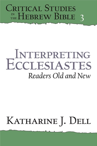 Interpreting Ecclesiastes: Readers Old and New cover