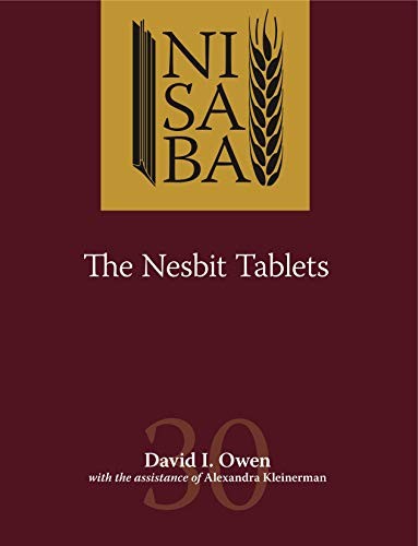 The Nesbit Tablets cover