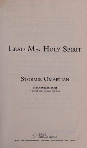 Lead Me, Holy Spirit