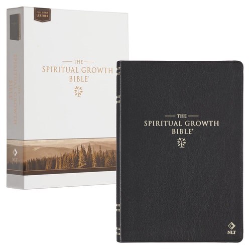 The Spiritual Growth Bible, Study Bible, NLT - New Living Translation