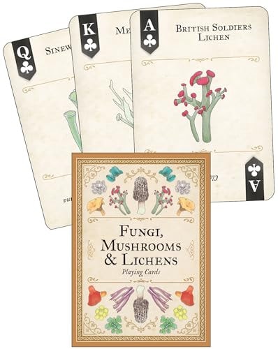 Fungi, Mushrooms & Lichens Playing Cards