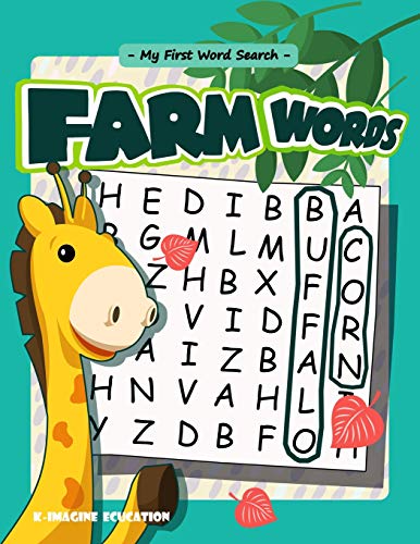 My First Word Search - Farm Words cover