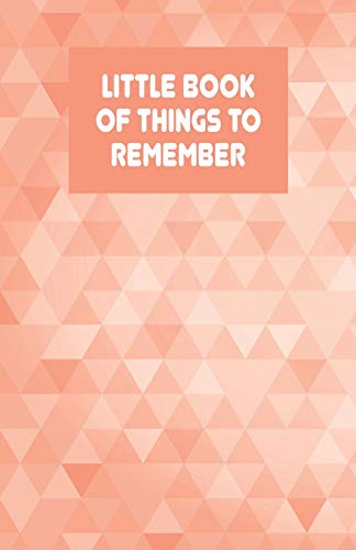 Little Book of Things to Remember cover