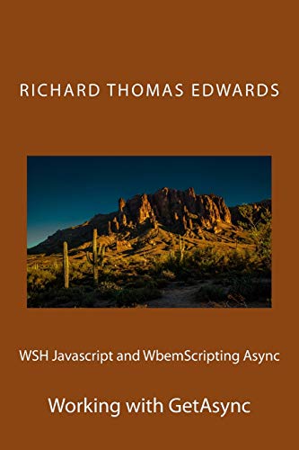 WSH Javascript and WbemScripting Async cover