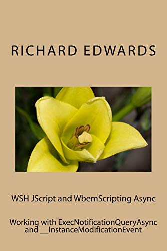 WSH JScript and WbemScripting Async cover