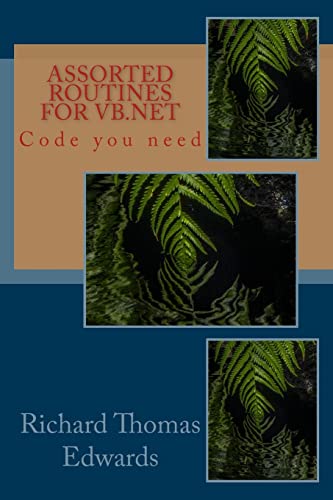 Assorted Routines For VB.Net cover