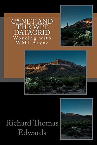 C#.Net and the WPF DataGrid cover