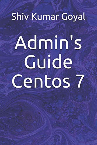 Admin's Guide Centos 7 cover