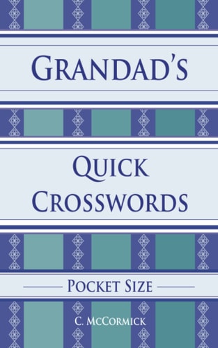 Grandad's Quick Crosswords Pocket Size