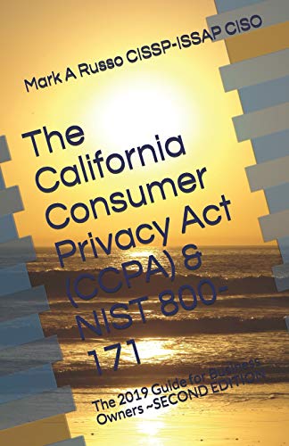 The California Consumer Privacy Act (CCPA) & NIST 800-171 cover