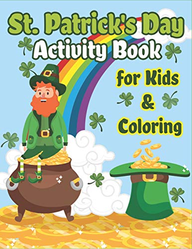 St. Patrick's Day Activity Book for Kids & Coloring cover