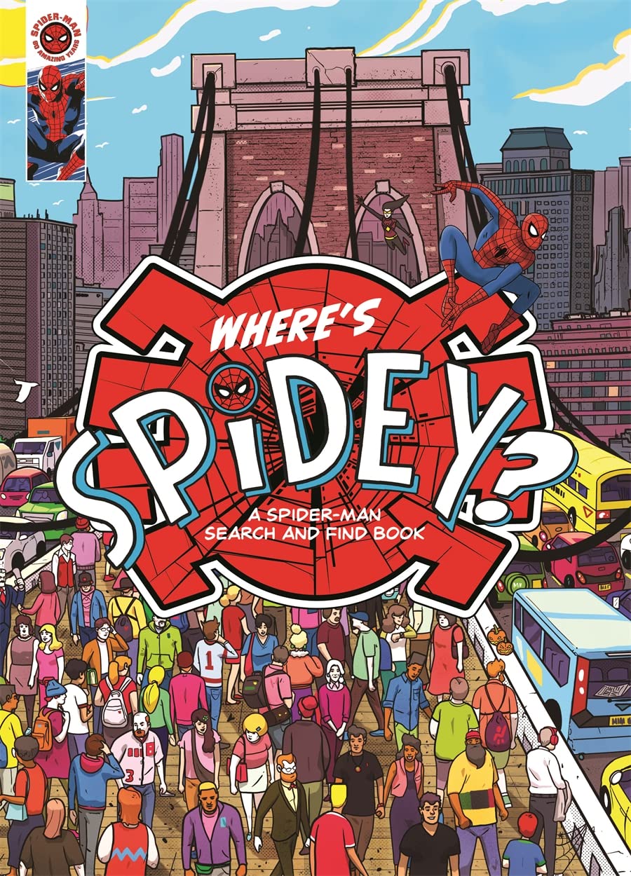 Where's Spidey? A Marvel Spider-Man Search & Find Book