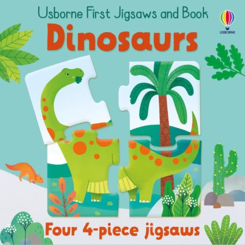 Usborne First Jigsaws and Book: Dinosaurs cover