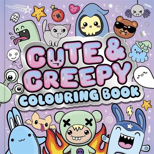 Cute & Creepy Colouring Book cover