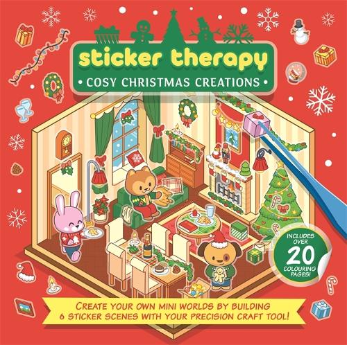 Sticker Therapy: Cosy Christmas Creations cover