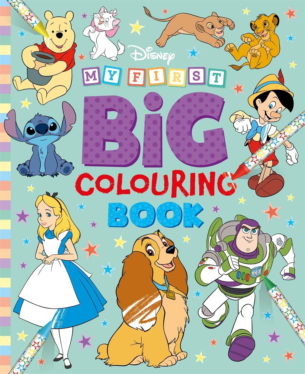 Disney: My First Big Colouring Book, front cover
