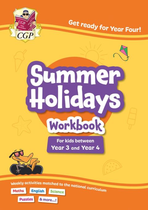 Cgp Summer Holidays Activity Workbook Fo cover