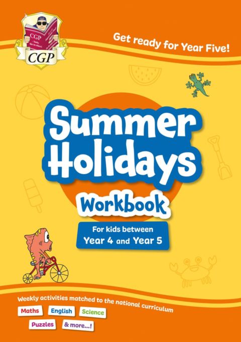 Cgp Summer Holidays Activity Workbook Fo cover