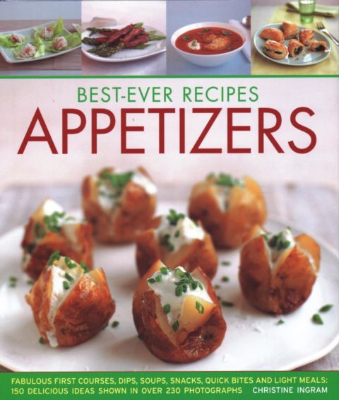 Best-Ever Recipes Appetizers cover