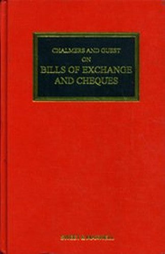 Chalmers and Guest on Bills of Exchange and Cheques