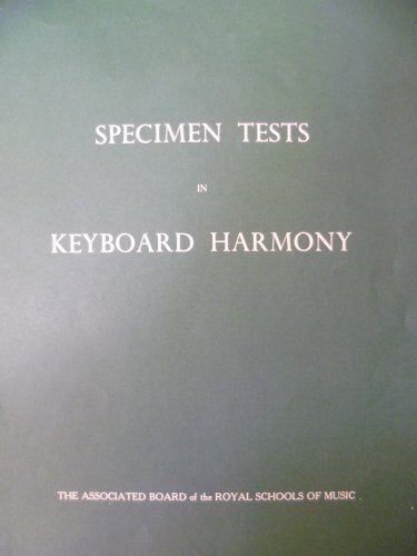 Keyboard Har Specimen Tests cover