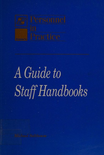 A guide to staff handbooks cover art
