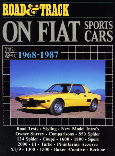 "Road & Track" on Fiat Sports Cars, 1968-87