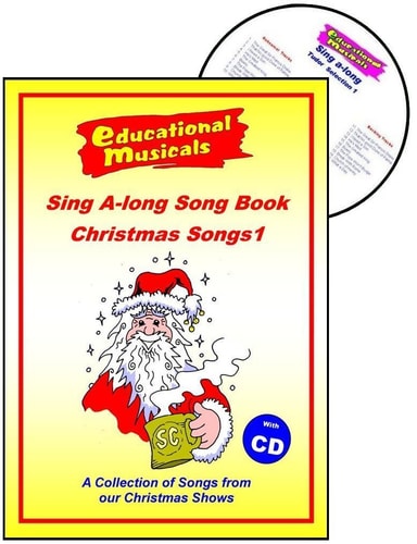 Sing A-long Song Books: Christmas Songs 1 cover
