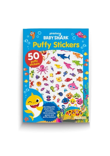 Baby Shark: Puffy Sticker Book cover art