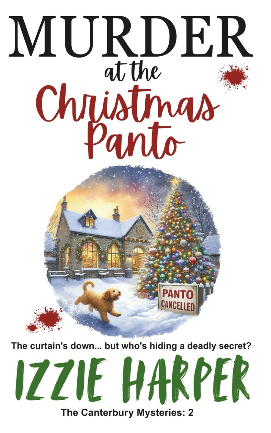 Murder at the Christmas Panto (The Canterbury Mysteries) cover