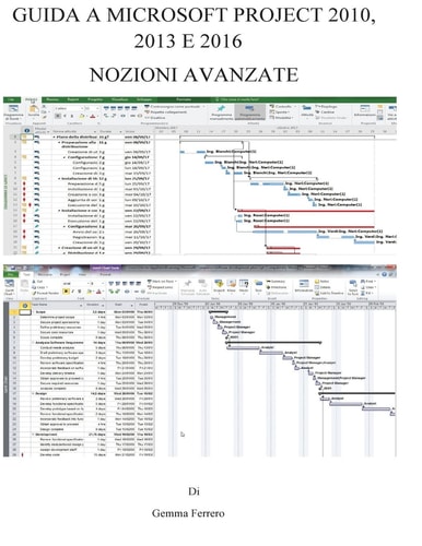 Guida a Microsoft Project 2010, 2013 E 2016 cover