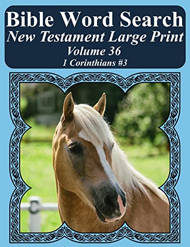Bible Word Search New Testament Large Print Volume 36 cover