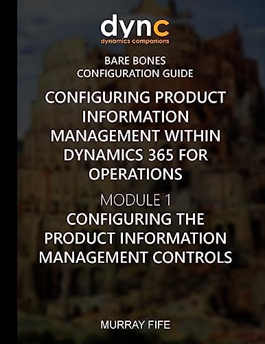 Configuring Product Information Management within Dynamics 365 cover