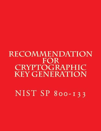 Recommendation for Cryptographic Key Generation NIST SP 800-133 cover