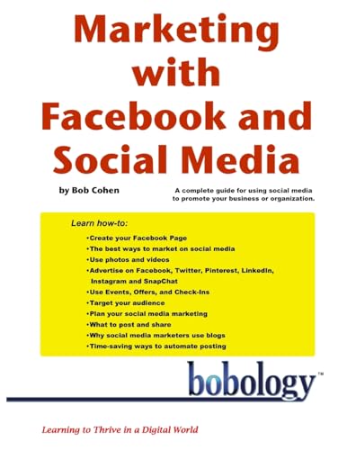 Marketing with Facebook and Social Media cover