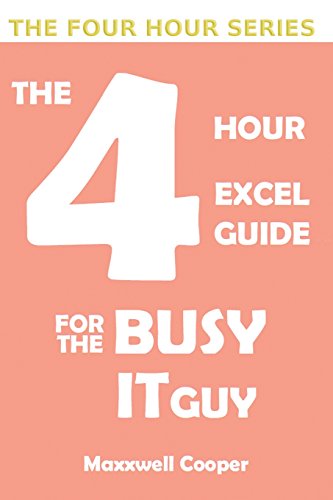 The 4 Hour Excel Guide for the Busy It Guy cover