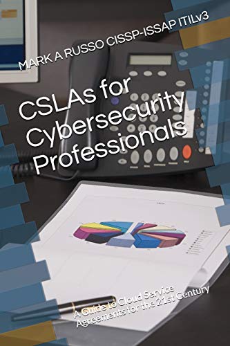 CSLAs for Cybersecurity Professionals cover