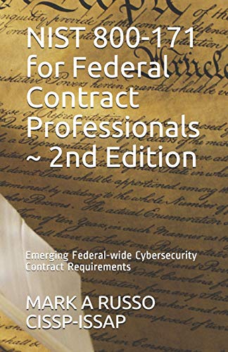 NIST 800-171 for Federal Contract Professionals 2nd Edition cover
