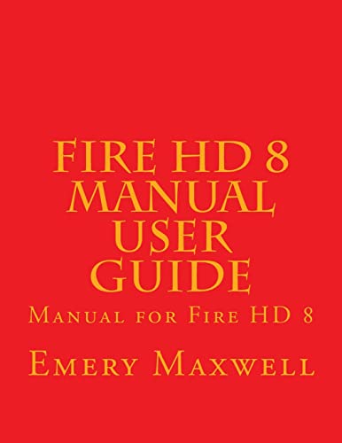 Fire HD 8 Manual User Guide cover