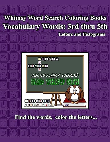 Whimsy Word Search Vocabulary Words cover